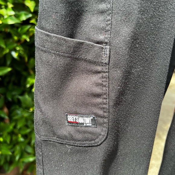 Black Grey’ Anatomy Scrub Set SMALL - Picture 7 of 10